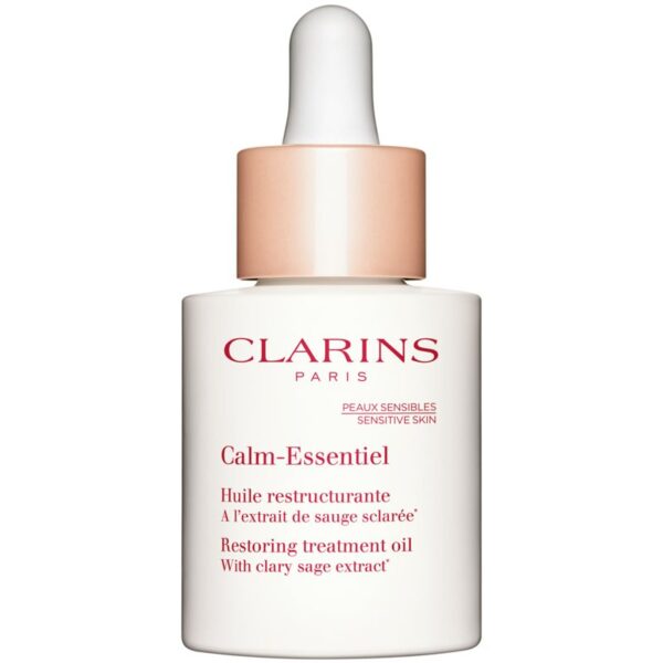 Clarins Calm-Essentiel Restoring Treatment Oil ulei hranitor pentru piele cu efect calmant 30 ml-Țena