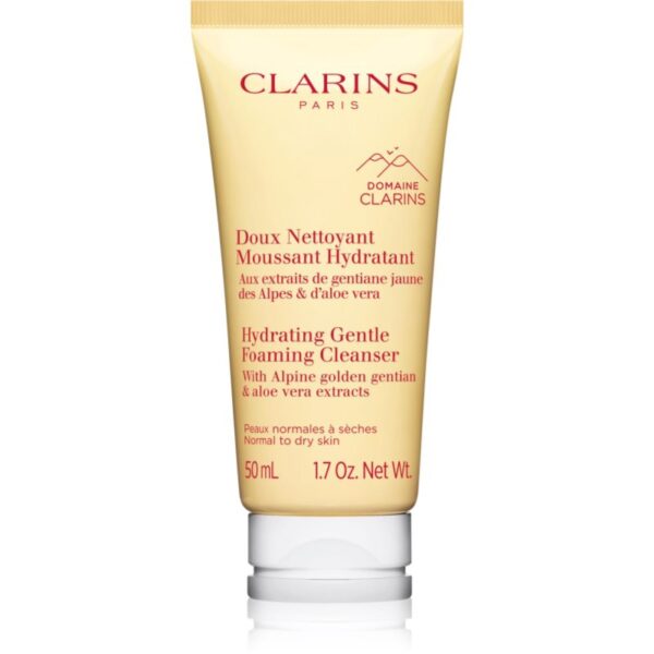 Clarins Cleansing Hydrating Gentle Foaming Cleanser spuma de curatat cu efect de hidratare 50 ml-ro