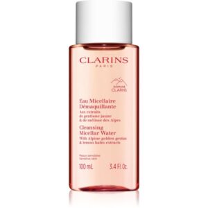 Clarins Cleansing Micellar Water apa pentru curatare cu particule micele pentru piele sensibilă 100 ml-ro