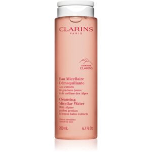 Clarins Cleansing Micellar Water apa pentru curatare cu particule micele pentru piele sensibilă 200 ml-ro