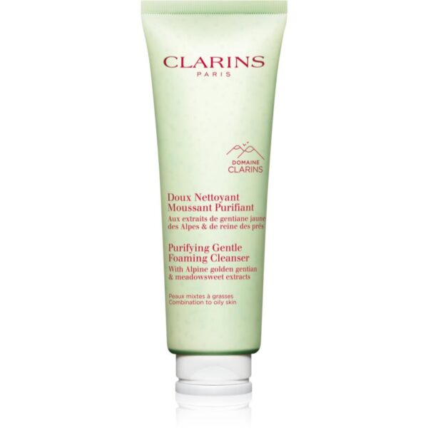 Clarins Cleansing Purifying Gentle Foaming Cleanser spuma de curatat 125 ml-ro