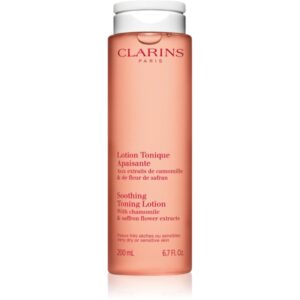 Clarins Cleansing Soothing Toning Lotion tonic de curatare si calmant pentru ten uscat și sensibil 200 ml-ro