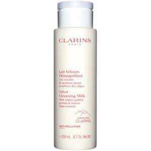 Clarins Cleansing Velvet Cleansing Milk lapte demachiant delicat 200 ml-Țena
