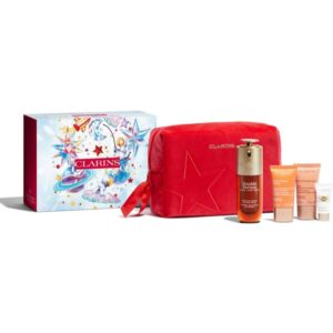 Clarins Double Serum & Extra Firming Collection set cadou pentru ten matur Luminosity-Țena