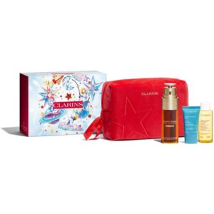 Clarins Double Serum Light Collection set cadou pentru hidratare si fermitate-ro