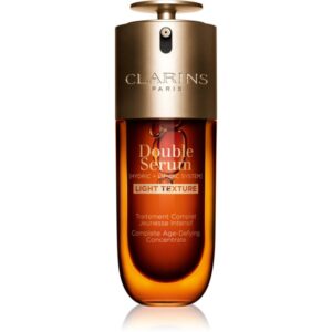 Clarins Double Serum Light Texture ser intensiv împotriva îmbătrânirii pielii 50 ml-Țena