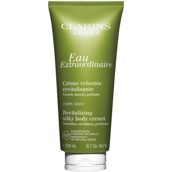 Clarins Eau Extraordinaire  Revitalizing Silky Body Cream crema de corp nutritiva pentru piele mixta spre grasa 200 ml-ro