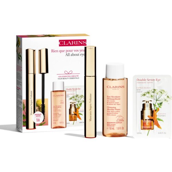 Clarins Essentials All About Eyes set cadou pentru ochi-ro