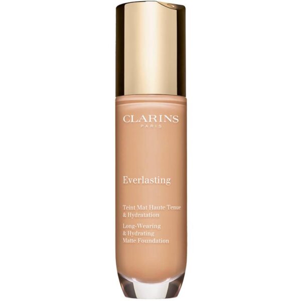 Clarins Everlasting Foundation machiaj persistent cu efect matifiant culoare 102.5C - Porcelain 30 ml-ro