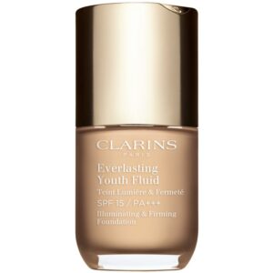 Clarins Everlasting Youth Fluid Foundation make-up pentru luminozitate SPF 15 culoare 105.5 Flesh 30 ml-ro