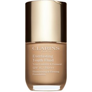 Clarins Everlasting Youth Fluid Foundation make-up pentru luminozitate SPF 15 culoare 111 Toffe 30 ml-ro