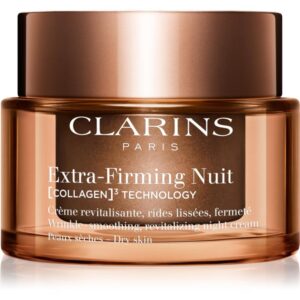 Clarins Extra-Firming Night Cream crema de noapte anti-riduri cu efect de lifting pentru tenul uscat 50 ml-ro