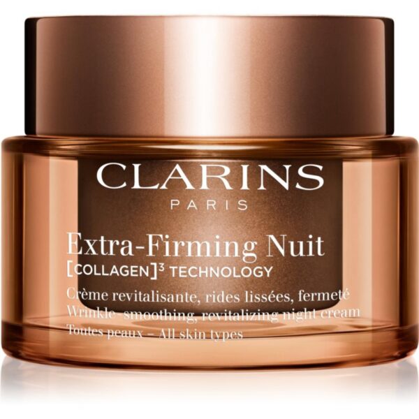 Clarins Extra-Firming Night Cream crema de noapte anti-riduri cu efect de lifting pentru toate tipurile de ten 50 ml-ro