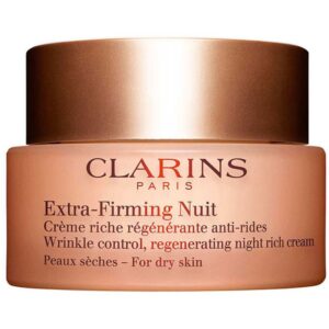 Clarins Extra-Firming Night cremă de noapte pentru fermitate și anti-ridr pentru tenul uscat 50 ml-ro