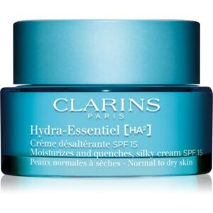 Clarins Hydra-Essentiel [HA²] Silky Cream SPF 15 cremă hidratantă mătăsoasă SPF 15 50 ml-ro