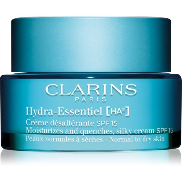 Clarins Hydra-Essentiel [HA²] Silky Cream SPF 15 cremă hidratantă mătăsoasă SPF 15 50 ml-ro