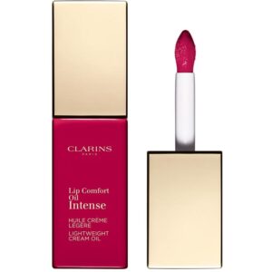 Clarins Lip Comfort Oil Intense ulei luciu de buze  cu efect de nutritiv culoare 06 Intense Fuchsia 6 ml-Țena