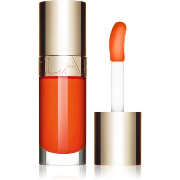 Clarins Lip Comfort Oil Limited Edition ulei pentru buze cu efect de hidratare culoare 22 daring orange 7 ml-Țena