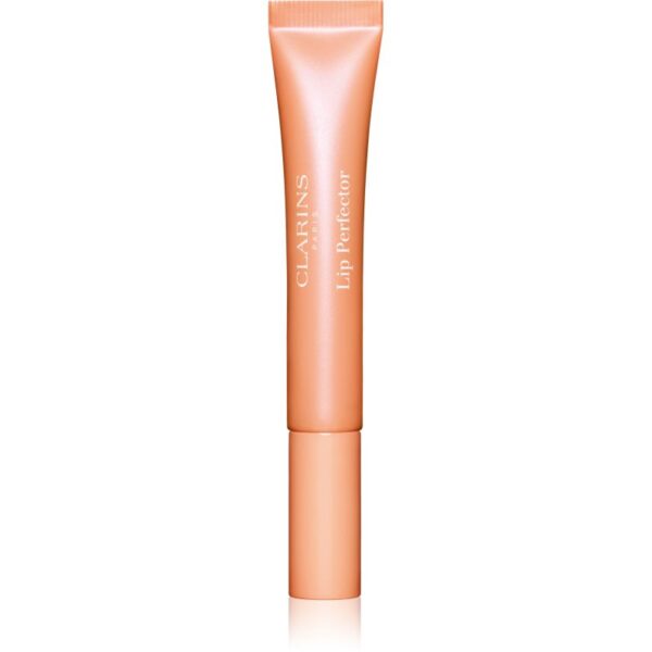 Clarins Lip Perfector Glow gloss buze stralucitor buze si obraz culoare 22 peach glow 12 ml-ro