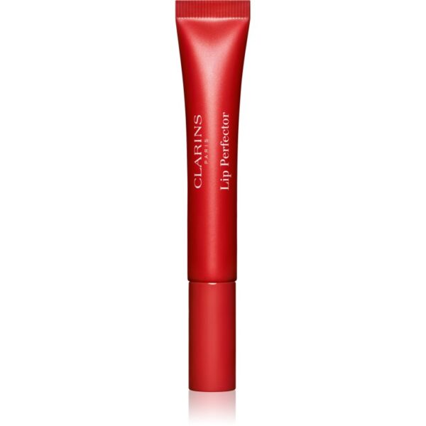 Clarins Lip Perfector Glow gloss buze stralucitor buze si obraz culoare 23 pomegranate glow 12 ml-ro