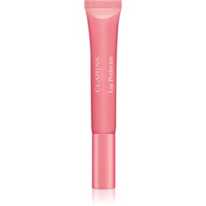 Clarins Lip Perfector Shimmer lip gloss cu efect de hidratare culoare 01 Rose Shimmer 12 ml-ro