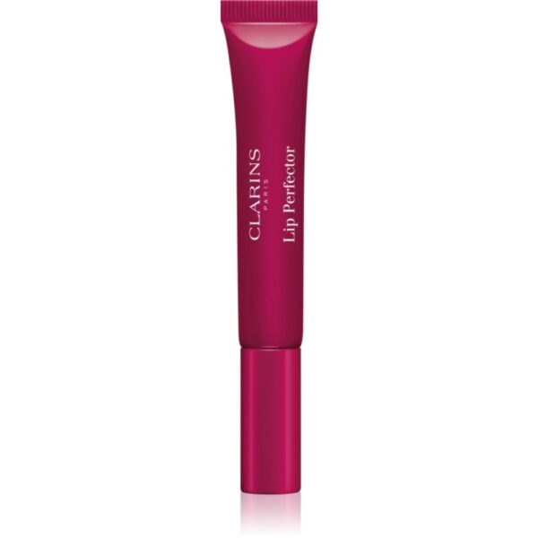 Clarins Lip Perfector Shimmer lip gloss cu efect de hidratare culoare 08 Plum Shimmer 12 ml-ro
