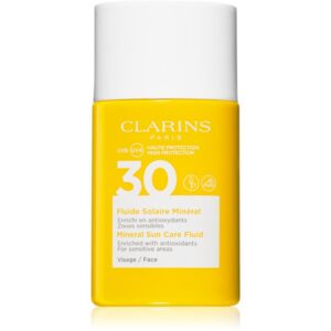 Clarins Mineral Sun Care Fluid fluid mineral cu protecție solară SPF 30 30 ml-ro