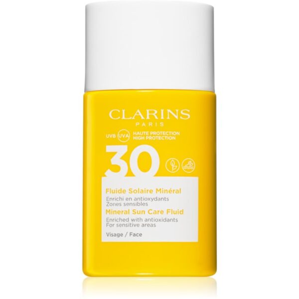 Clarins Mineral Sun Care Fluid fluid mineral cu protecție solară SPF 30 30 ml-ro