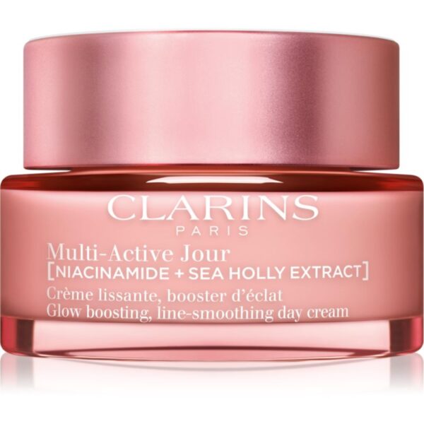 Clarins Multi-Active Day Cream All Skin Types cremă pentru netezirea și strălucirea pielii pentru toate tipurile de ten 50 ml-Țena
