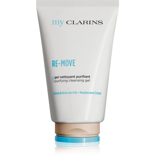 Clarins My Clarins Re-Move Purifying Cleansing Gel gel de curatare facial pentru pielea cu imperfectiuni 125 ml-Țena