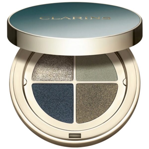 Clarins Ombre 4 Colour Eye Palette paletă cu farduri de ochi pentru un efect de lunga durata culoare 05 - Jade Gradation 4.2 g-Țena