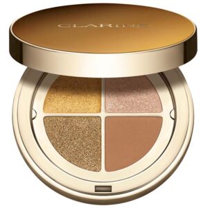 Clarins Ombre 4 Colour Eye Palette paletă cu farduri de ochi pentru un efect de lunga durata culoare 07 Bronze Gradation 4.2 g-ro