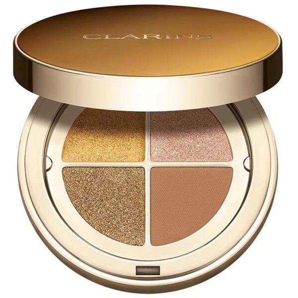 Clarins Ombre 4 Colour Eye Palette paletă cu farduri de ochi pentru un efect de lunga durata culoare 07 Bronze Gradation 4.2 g-ro
