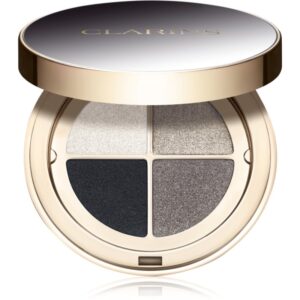 Clarins Ombre 4 Colour Eye Palette paletă cu farduri de ochi pentru un efect de lunga durata culoare 09 - Onyx Gradation 4.2 g-ro