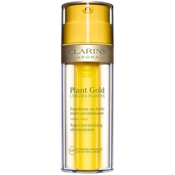 Clarins Plant Gold Nutri-Revitalizing Oil-Emulsion ulei hranitor pentru piele 2 in 1 35 ml-ro
