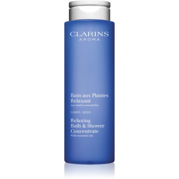 Clarins Relax Bath & Shower Concentrate gel de dus si baie cu uleiuri esentiale 200 ml-ro