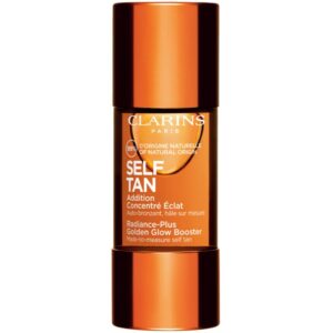 Clarins Self Tan Radiance-Plus Golden Glow Booster produs bronzare faciale 15 ml-Țena