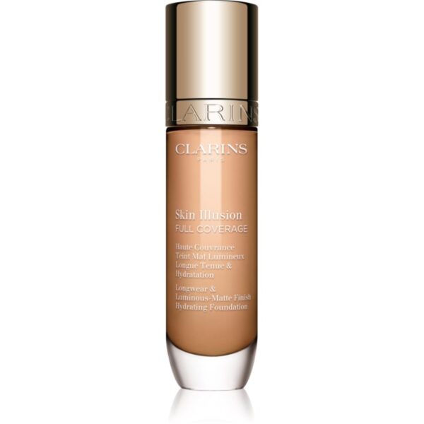Clarins Skin Illusion Hydrating Foundation fond de ten cu acoperire ridicată culoare 107C 30 ml-ro