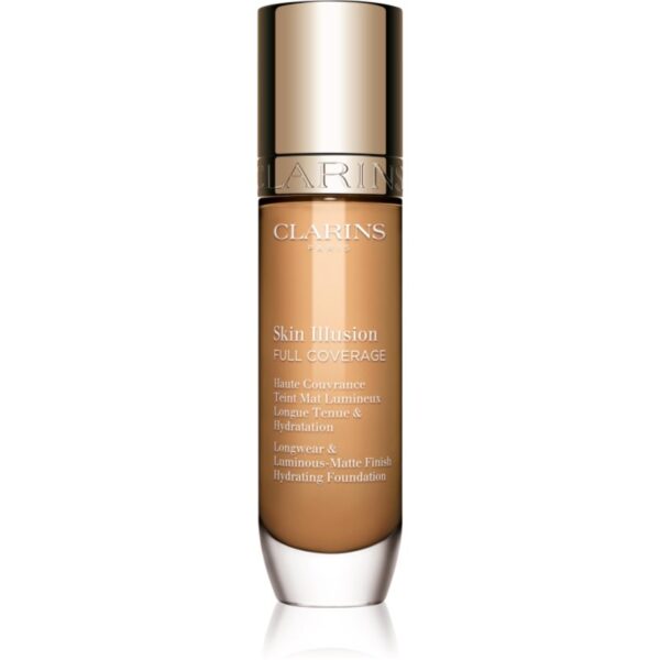 Clarins Skin Illusion Hydrating Foundation fond de ten cu acoperire ridicată culoare 112C 30 ml-ro