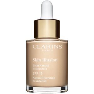 Clarins Skin Illusion Natural Hydrating Foundation makeup radiant cu hidratare SPF 15 culoare 103N Ivory 30 ml-ro