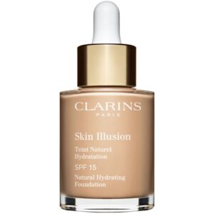 Clarins Skin Illusion Natural Hydrating Foundation makeup radiant cu hidratare SPF 15 culoare 108.3N Organza 30 ml-ro