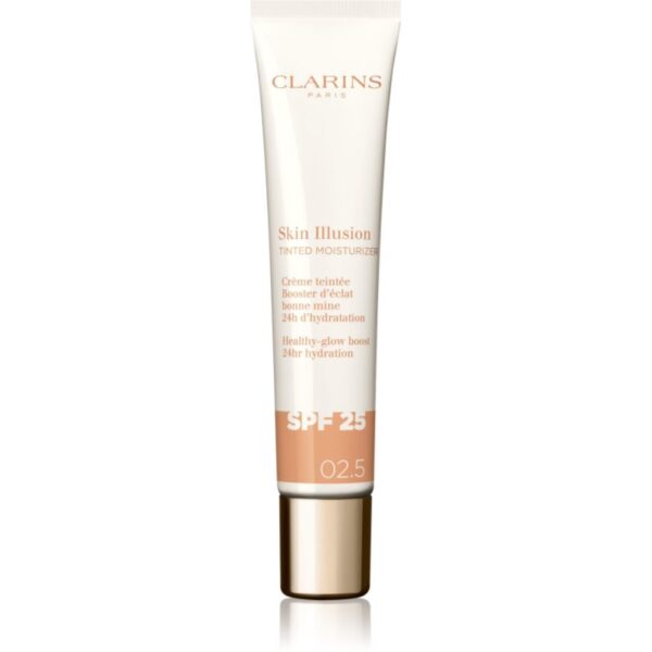 Clarins Skin Illusion Tinted Moisturizer crema tonifianta SPF 25 culoare 02 40 ml-ro