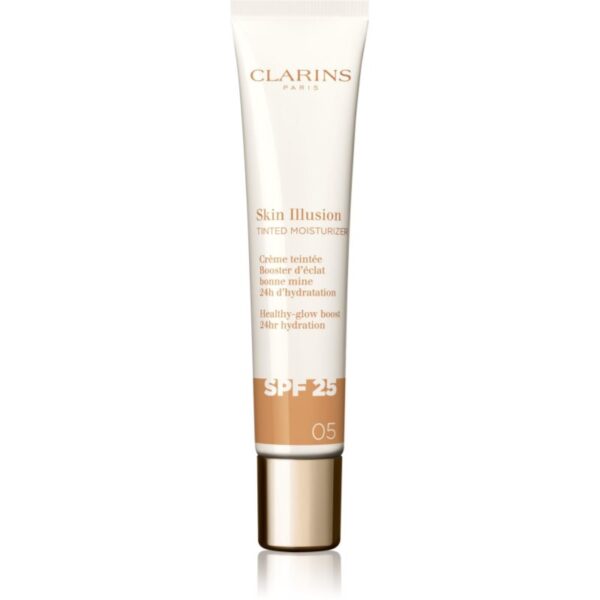 Clarins Skin Illusion Tinted Moisturizer crema tonifianta SPF 25 culoare 05 40 ml-ro