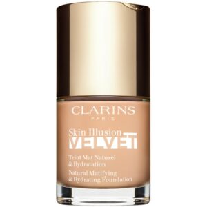 Clarins Skin Illusion Velvet machiaj lichid cu un finisaj mat cu efect de nutritiv culoare 102.5C 30 ml-ro
