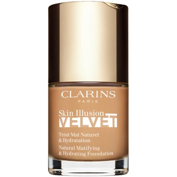 Clarins Skin Illusion Velvet machiaj lichid cu un finisaj mat cu efect de nutritiv culoare 111N 30 ml-ro