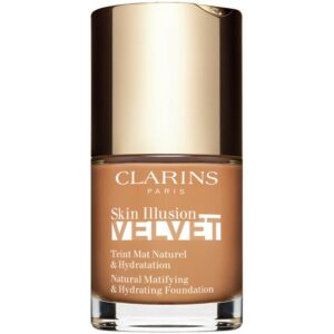 Clarins Skin Illusion Velvet machiaj lichid cu un finisaj mat cu efect de nutritiv culoare 113C 30 ml-ro