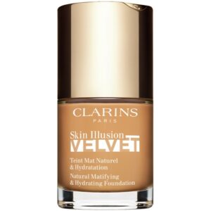 Clarins Skin Illusion Velvet machiaj lichid cu un finisaj mat cu efect de nutritiv culoare 114N 30 ml-ro