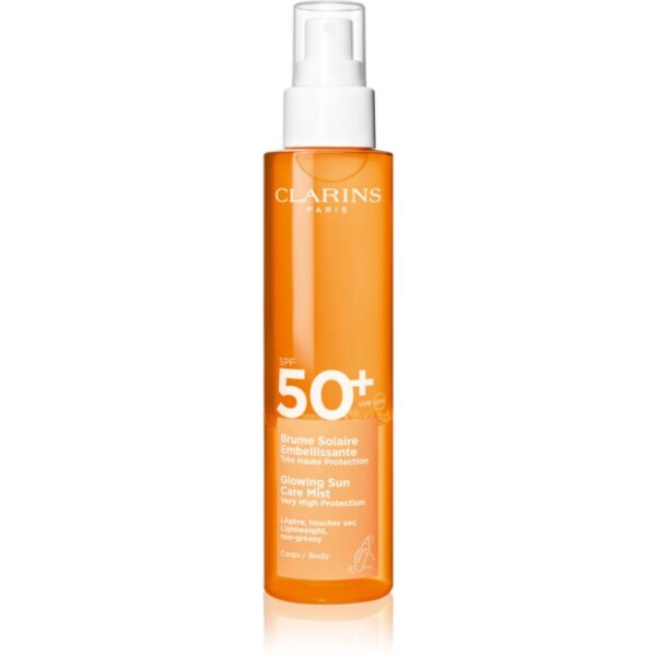 Clarins Sun Body Mist SPF50+ spray pentru plajă pentru corp SPF 50+ 150 ml-Țena