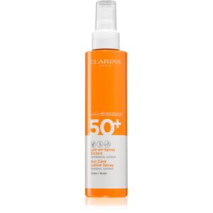 Clarins Sun Care Lotion Spray spray protector pentru plajă SPF 50+ 150 ml-Țena