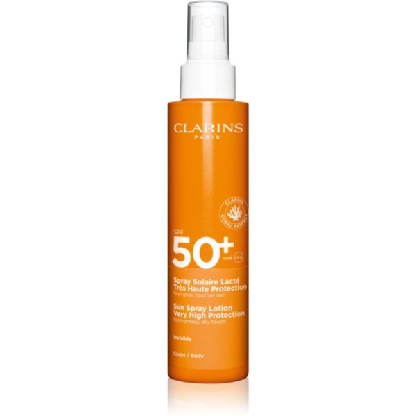 Clarins Sun Care Spray Lotion spray solar corp si fata SPF 50+ 150 ml-ro